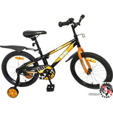 Детский велосипед Bibi Max 20 20.SC.MAX.BK0 (черный/оранжевый, 2020)