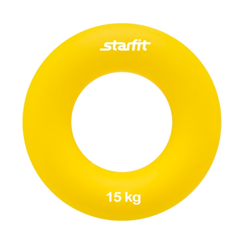 Эспандер кистевой Starfit Кольцо 8.8см 15кг ES-404 Yellow