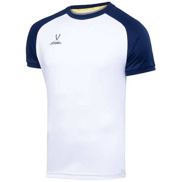 Футболка футбольная детская Jogel CAMP Reglan JFT-1021-019 white/dark blue р-р YXXS
