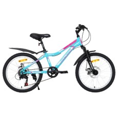 Велосипед Bibitu MTB C201DW C201DW-GN/PN-11(21) green/pink