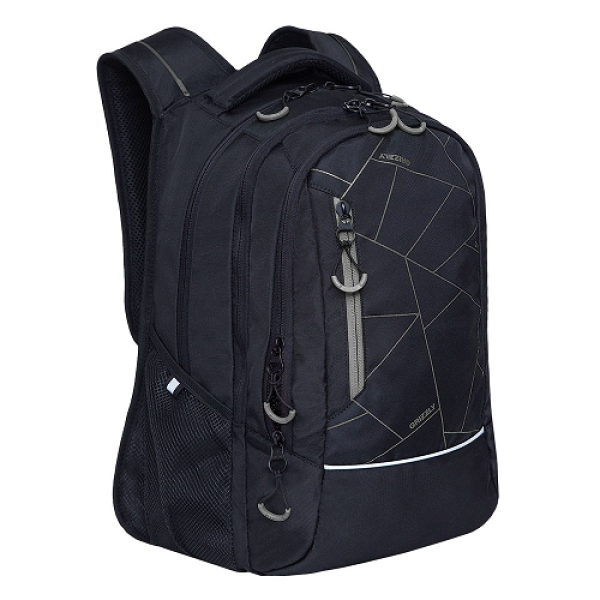 Рюкзак городской GRIZZLY RU-138-4 /2 black/grey