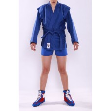 Куртка для самбо Sapsan с подкладкой К-5 blue р-р 28