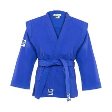 Куртка для самбо Green Hill Junior SCJ-2201 blue р-р 0/130