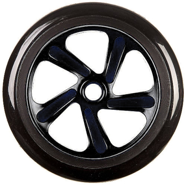 Колесо для самоката Novatrack 1шт 200мм Х76781 Black