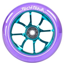 Колесо для самоката Tech Team 110мм PO transparent purple
