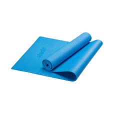 Гимнастический коврик для йоги, фитнеса Starfit FM-101 PVC blue (173x61x0,3 см)