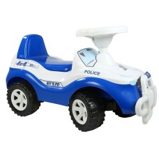 Машинка-каталка RT Джипик Police с клаксоном ОР105 white/blue