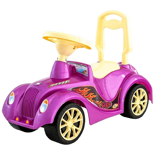 Машинка-каталка RT Ретро с клаксоном ОР900 pink