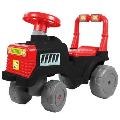 Каталка RT Трактор В ОР931к black/red