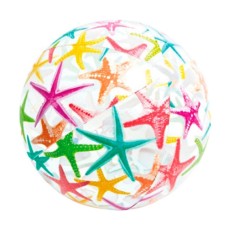Надувной мяч Intex Lively Print Starfish 59040NP