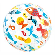 Надувной мяч Intex Lively Print Fish 59040NP