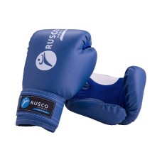 Перчатки боксерские Rusco blue р-р 10oz