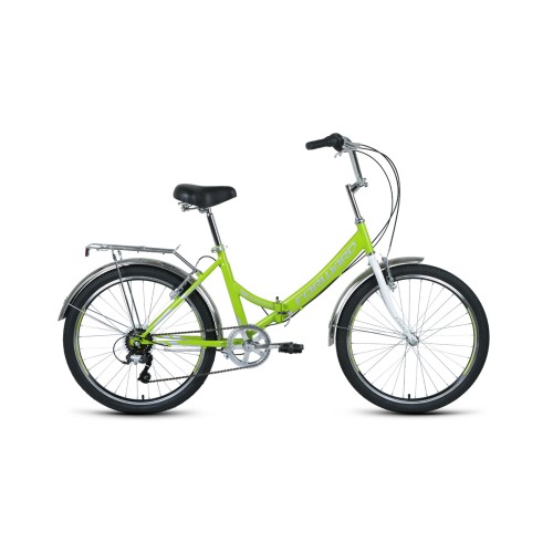 Велосипед FORWARD VALENCIA 24 2.0 2021 зеленый / серый
