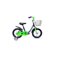 Детский велосипед FORWARD BARRIO 16 2021 фиолетовый