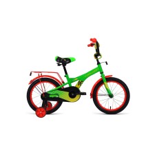 Детский велосипед FORWARD CROCKY 16 2021 зеленый / желтый