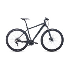 Велосипед FORWARD APACHE 29 2.2 S DISC 21" 2021 черный матовый / черный