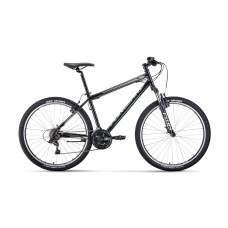 Велосипед FORWARD SPORTING 27,5 1.2 S 17" 2021 черный / серебристый
