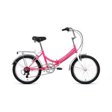Велосипед FORWARD ARSENAL 20 2.0 2021 розовый / серый
