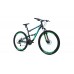 Велосипед FORWARD RAPTOR 27,5 2.0 DISC 16" 2021 черный / бирюзовый