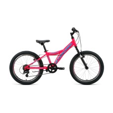 Детский велосипед FORWARD DAKOTA 20 1.0 2021 розовый / голубой