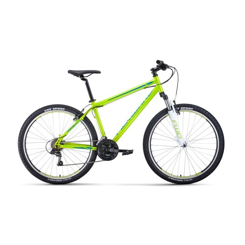 Велосипед FORWARD SPORTING 27,5 1.0 15" 2021 зеленый / бирюзовый