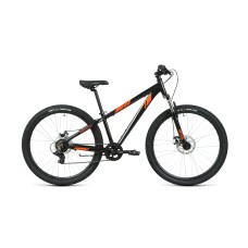 Велосипед FORWARD TORONTO 26 2.2 DISC 2021 черный / оранжевый