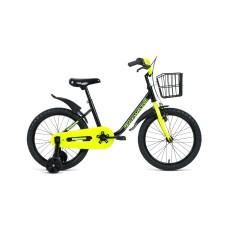 Детский велосипед FORWARD BARRIO 18 2021 черный