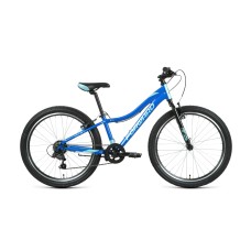 Велосипед FORWARD JADE 24 1.0 2021 синий / бирюзовый