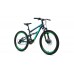 Велосипед FORWARD RAPTOR 24 2.0 DISC 2021 черный / бирюзовый