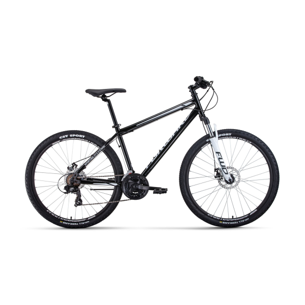 Велосипед FORWARD SPORTING 27,5 2.2 DISC 17" 2021 черный / белый
