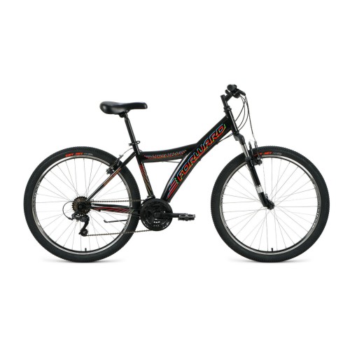 Велосипед FORWARD DAKOTA 26 2.0 2021 черный / красный