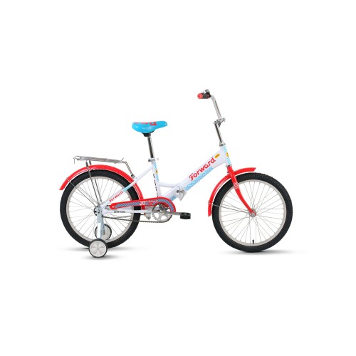 Детский велосипед FORWARD TIMBA 20 2021 белый