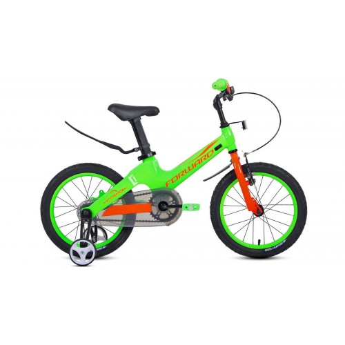 Детский велосипед FORWARD COSMO 16 2021 зеленый