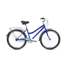 Велосипед FORWARD BARCELONA 26 3.0 2021 синий / серебристый