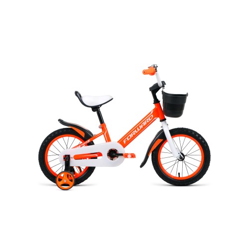 Детский велосипед FORWARD NITRO 14 2021 оранжевый