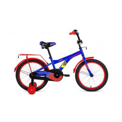 Детский велосипед FORWARD CROCKY 18 2021 синий / красный