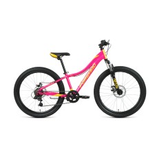 Велосипед FORWARD JADE 24 2.0 DISC 2021 розовый / золотой