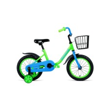 Детский велосипед FORWARD BARRIO 14 2021 зеленый