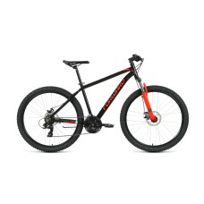 Велосипед FORWARD EDGE 27,5 2.0 DISC 18" 2021 черный / красный