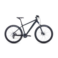 Велосипед FORWARD APACHE 27,5 X 21" 2021 черный матовый / черный