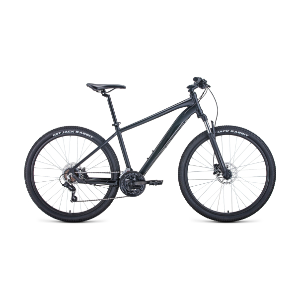 Велосипед FORWARD APACHE 27,5 3.2 DISC 17" 2021 черный матовый / черный
