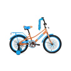 Детский велосипед FORWARD AZURE 20 2021 бежевый / голубой