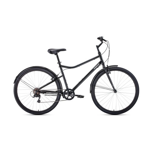 Велосипед FORWARD PARMA 28 2021 черный / белый