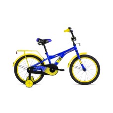 Детский велосипед FORWARD CROCKY 18 2021 синий / желтый