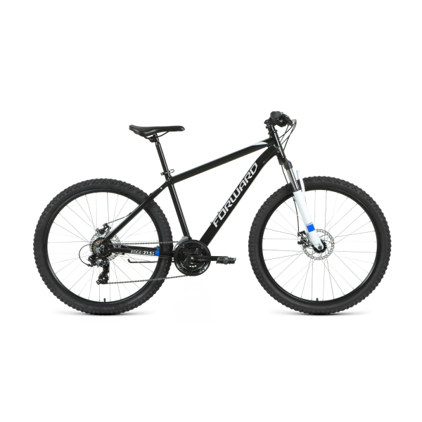 Велосипед FORWARD EDGE 27,5 2.0 DISC 18" 2021 черный / белый