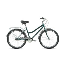 Велосипед FORWARD BARCELONA 26 3.0 2021 зеленый / серебристый