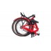 Велосипед FORWARD ENIGMA 24 3.0 2021 красный матовый / белый