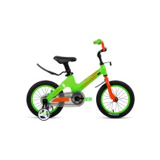 Детский велосипед FORWARD COSMO 14 2021 зеленый