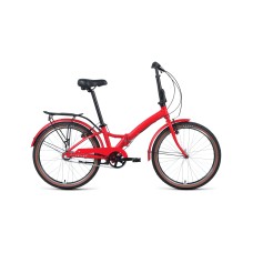 Велосипед FORWARD ENIGMA 24 3.0 2021 красный матовый / белый