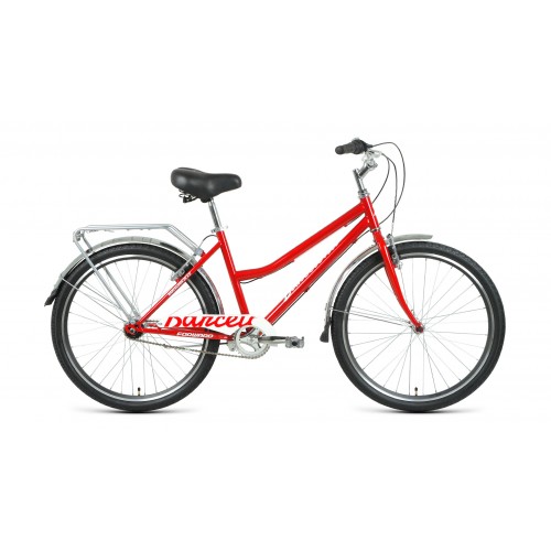 Велосипед FORWARD BARCELONA 26 3.0 2021 красный / белый